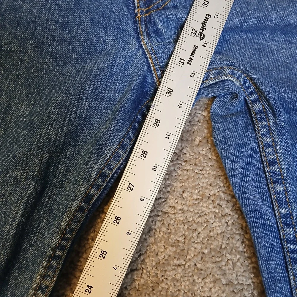 Vintage Levis 550 Orange Tab Mens 33x32 Made in USA Relaxed Tapered Jeans Blue